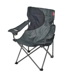 Fauteuil Camping ACIER Gris Noir