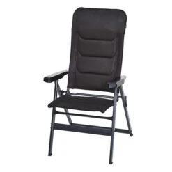 Fauteuil Camping Premium Noir
