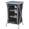 Meuble De Rangement Pliant Gris/noir -Magasin De Camping En Plein Air meuble rangement pliant