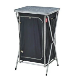 Meuble De Rangement Pliant Gris/noir -Magasin De Camping En Plein Air meuble rangement pliant 2