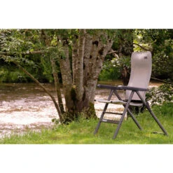 Fauteuil Camping Alu Dossier Haut SLIM Moka -Magasin De Camping En Plein Air product 14