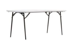 Table Polyéthylène Pliage Central 180 Cm