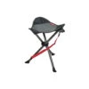 Tabouret ACIER Gris - Noir -Magasin De Camping En Plein Air tabouret acier
