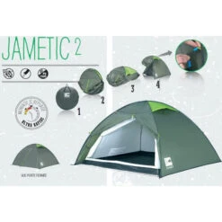 JAMETIC 2 - JAMET -Magasin De Camping En Plein Air tente camping jamet jametic 2 8